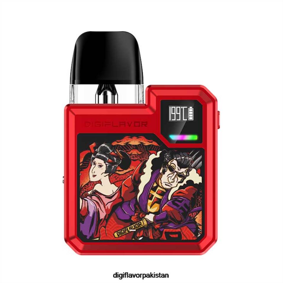 Digiflavor Digi-Q پوڈ کٹ سامراا سرخ - Digiflavor Pakistan H6DP50