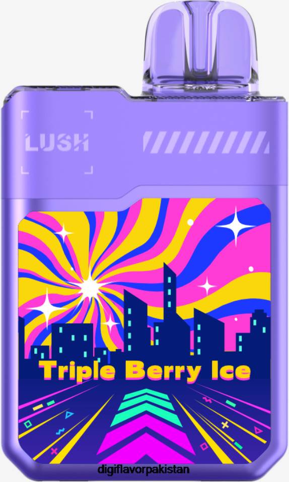 Digiflavor Geekbar LUSH ڈسپوزایبل ٹرپل بیری برف - Digiflavor Geekvape H6DP3