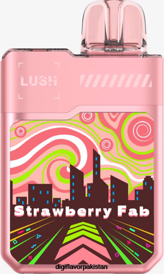 Digiflavor Geekbar LUSH ڈسپوزایبل سٹرابیری فیب - Digiflavor Vape H6DP2