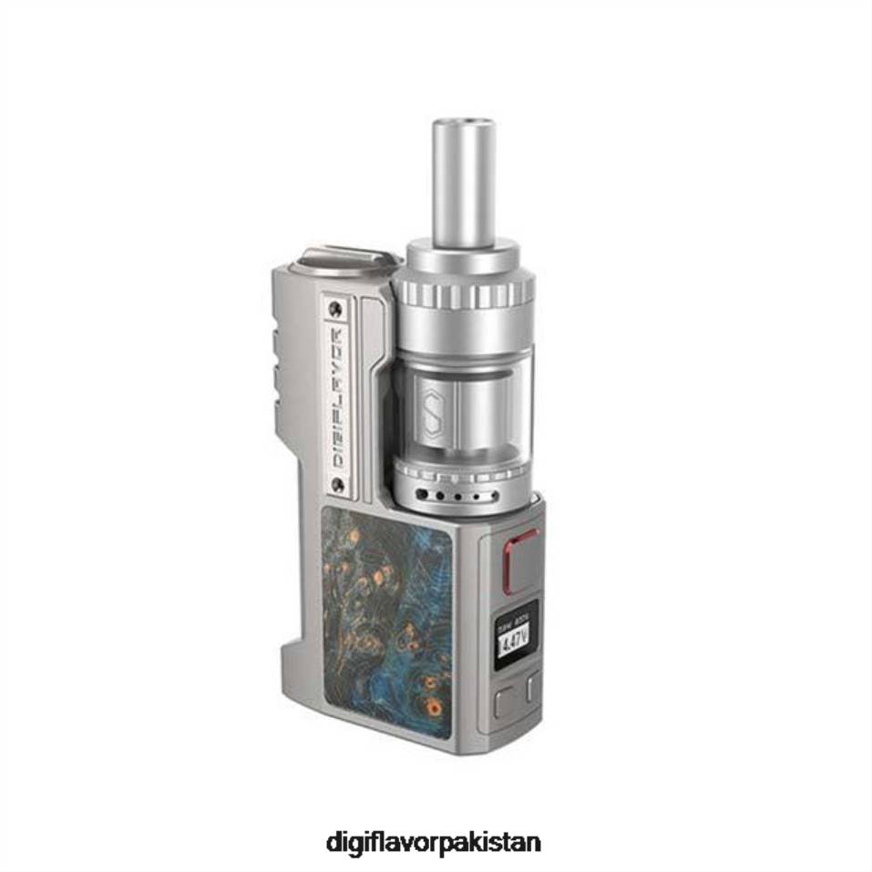 Digiflavor Z1 SBS سائرن 3 جی ٹی اے کے ساتھ کٹ چاندی کی بھوری رنگ کی لکڑی - Digiflavor Vape H6DP112